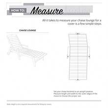 Classic Accessories - Funda para sillón de Patio Resistente al Agua de 66 Pulgadas Fundas para Muebles de Patio - Guijarro - Ver 4