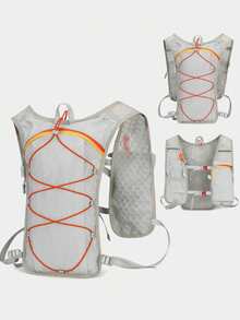 1pc Running Hydration Backpack, Lightweight Multifunctional Outdoor Sports Water Bag, Large Capacity Hiking Camping Backpack - Multicolor - View 7