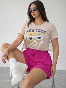 Women Two-Piece Outfits - 米色 - 查看 1