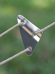 Large Adjustable Triangular Buckle, Outdoor Aluminum Alloy Triangle Buckle For Tent Tarp Windproof Rope, Non-Slip Cord Adjuster - Multicolor - View 3