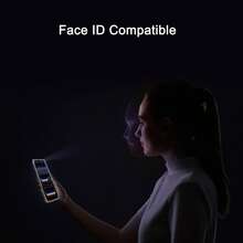 Screen Protector Compatible With IPhone 17 Pro/17Air/17Pro Max/16/14/15/13/12/11/3 Piecestempered Glass [9H+Hardness] [Military Grade Anti Drop] [Sensitive Touch] [Easy To Install Frame] [Privacy Protection], High-Definition Anti Peeping (3 Tempered Films And 3 Yellow Background Lens Films) - Multicolor - View 3