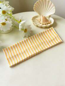 条纹休闲发带夏季发饰沙滩爪夹度假发夹 - 彩色 - 查看 16