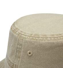 Skechers Nuevo visera de cubo casual unisex bordada - Caqui - Ver 4