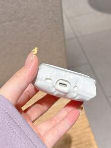 1个白色枕套，兼容Apple Pro 2/3/4保护套，兼容Apple蓝牙耳机第二/三/四代 - 白色 - 查看 5