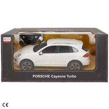 Porsche RASTAR  Cayenne Turbo Remote Control Car, White, 1:14 Scale, 6 Driving Movements, Officially Licensed, Measures 33x13x13 Cm, LED Lights, Toys For Children Aged 6 And Up ✅ 24/48h Delivery To Mainland Spain - Multicolor - View 4