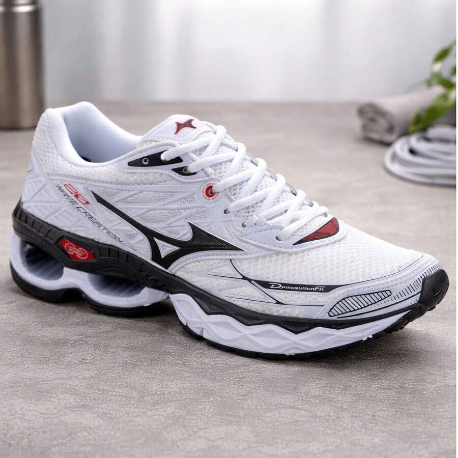 Wave Creation Men's Athletic Shoes With Springs For Gym Use - White - View 1