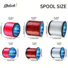 1000M High Strength Nylon Fishing Line, Suitable For Sea Fishing, Bank Fishing, Lure Fishing, Multiple Strengths Available, Hand-Strung Bead Fishing Line, Fishing Gift - Multicolor - View 6
