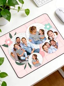 1pc Customized Photo Mouse Pad, Personalized Mouse Pad, DIY Exclusive Mouse Pad, Office Supplies And Computer Desktop Decor, Gaming Mouse Pad, Customized Photo Mouse Pad Office Desk Accessories Desk Accessories Office Accessories - Style 5 - View 4