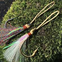 Fuzzy Fishing Hooks, Sea Fishing Hooks, Lure Fuzzy Single Hooks, Anti-Corrosion Fishing Gear, Boat Fishing Hooks, Anti-Rust Large Fishing Hooks - Multicolor - View 5