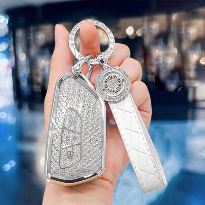 Modische und schlüsseltaschengeeignete Artikel für Mädchen, TPU Auto Fernbedienungsschlüssel Fob Gehäuse Abdeckung für VW Golf 8, ID-4, ID-6, Octavia A8, Seat Leon FR, MK4, Cupra