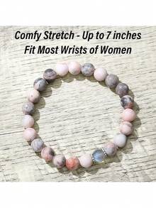 1pc Mothers Day Birthday Gifts For Mom/Auntie/Grandma/Sister-Love/Balance-Natural Crystal Bracelet With Meaning-Handmade Gifts - View 3
