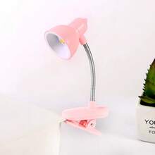Creative LED Mini Clip Desk Lamp, Desktop Decoration Mini Desk Lamp, Surprise Gifts For Friends, Unique Creative Book Lamp, Dormitory Night Light Mini Book Clip Lamp, Warm Light Eye Protection Small Desk Lamp, Dormitory Bedroom Reading Light Eye Protection Warm Light Lamp, Portable Book Clip Lamp - Clip-on Table Lamp - View 11