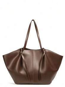 Women's Fashion Shoulder Bag, Crossbody Handbag, Multifunctional Special Edition, Elegant Design, Large Capacity, Durable, Lightweight, Suitable For Work, Travel, Business, Can Hold Cosmetics - Coffee Brown - View 4