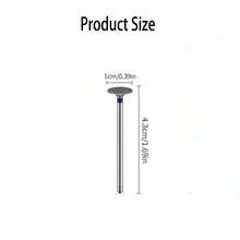 1/2pcs Ablinsite Diamond Nail Drill Bits - T-Shaped Bits Suitable For Acrylic Nails, Home And Salon Manicure & Pedicure Tools, Hypoallergenic - Multicolor - View 5