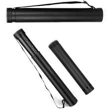 Crystals Extendable Portfolio Tube Drawing Storage Poster Holder Blueprint Carry Case With Strap Medium - 5L Flask - View 1