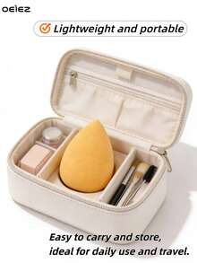 OEIEZ Spons Makeup Kuning Lembut, Spons Makeup yang Cocok untuk Alas Bedak Cair, Concealer, dan Pencampuran Alas Bedak - MultiWarna - View 9