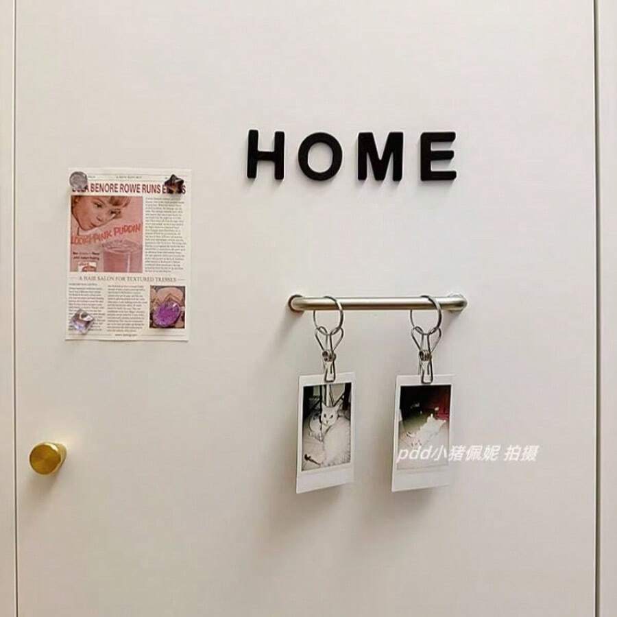 1个便捷磁性挂架，多功能简约冰箱磁吸架，厨房毛巾/抹布收纳架 - 收納架 - 查看 1