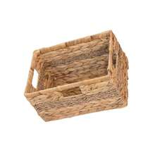 Handwoven Basket For Versatile Home Organization In Living Room, Bedroom, Entryway And Bathroom – Durable Design With Thick Carrying Handle And Reinforced Metal Frame, Ideal For Towels, Accessories, Craft Supplies, Plant Display, And Gift Storage, Lightweight Yet Sturdy Weaving, Premium Finish, Neutral Tone, Space-Saving Decor Solution For Spring Refresh And Everyday Home Styling - Multicolor - View 11