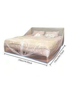 1/2pcs Disposable Elastic Dust Cover, Oversized Sofa Furniture Dust Protection Cover, Decorative Plastic Dust Film, Suitable For Dormitory - Multicolor - View 10