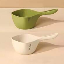 Set Of 2 Or 3 Large-Capacity Hanging Kitchen Ladles (Rinsing/Pouring Scoops) - Made With Extra-Thick, Heat-Resistant Material. Ideal For: Pouring Water, Washing Vegetables, Scooping Water, Watering Plants, Rinsing, Washing Fruit, And More. - View 17