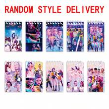 10pcs K-Pop Anime Pattern Notebooks, Portable Spiral Design 24 Pages, Practical Stationery Gift - Multicolor - View 7