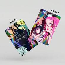 1pc Set Of 30 Alien Stage Cards - 30pcs Holographic Alien Stage Accessories Cards, High-Quality Double-Sided Photo Cards With Rich Character Art And Vivid Designs, Suitable For Collection And Album Decoration, Perfect Birthday Gift For Anime Fans - Multicolor - View 3