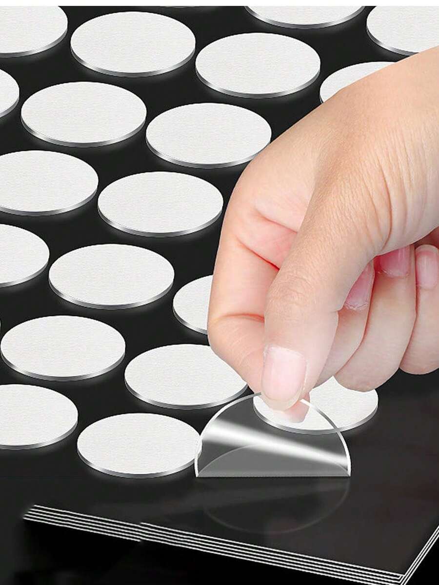 35/70pcs/Set Clear Double-Sided Tape For Balloon Decoration, Multi-Purpose Adhesive For Home Use