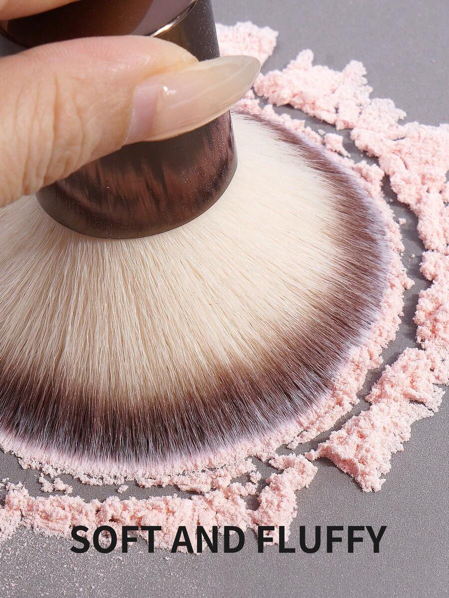 MAANGE 20pcs Professional Makeup Brush Set With Velvet Bag, Makeup Tools With Soft Brush Hair For Easy Carrying, Foundation Brush ,Eye Shadow Brush, Blending Brush, Eyebrow Brush, Brush Set For Travel,Travel,Travel Essential,Valentine's Day,Cheap,Travel Makeup Brush,Gifts For Women,Makeup Artist,Professional Complete Makeup Kit - 咖啡棕 - 查看 1