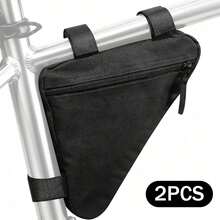 1/2pcs Bicycle Frame Bag, High Quality Mountain/Road Bike Frame Bag, Lightweight Triangular Bicycle Frame Bag - Multicolor - View 12