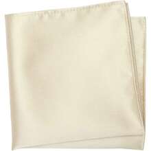 Cuadrado de bolsillo sólido para hombre,43365329 - Champán - Ver 2