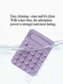 Silicone Suction Cup Phone Holder. Can Be Used In Horizontal And Vertical Positions. Single Suction Cup Stand. Strong Adhesive Silicone Pad. Silicone Suction Cup Phone Holder. - Multicolor - View 7