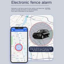 Localizador GPS GF-07, localizador compacto preciso y conveniente para vehículos de coche, fácil de instalar, posicionamiento preciso remoto, póvil VUFQ - A - Ver 7
