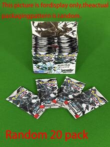 角色卡牌，注重精细肖像，丰富的收藏体验，随机发货 - 彩色 - 查看 12