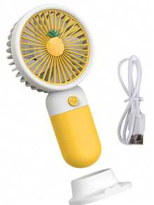12-Piece Pack Of Mini Fruit Fans - B-Pink - View 3