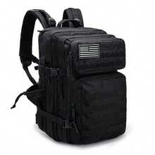 SEYATULLH 45L Tactical Backpack Military Army Bag Hiking Climbing Camping 3 Day Pack Molle Bug Out Bag Rucksack Backpack - Multicolor - View 15