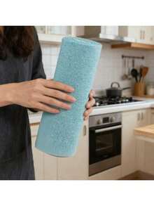 1 Roll/20 Sheets Reusable Super Absorbent Microfiber Cleaning Cloths - 7.9x7.9 Inches (20x20 Cm), Perforated, Super Absorbent, Scratch-Resistant, Machine Washable, Multi-Purpose Cleaning Towels Suitable For Home, Kitchen, Restaurant, Car Detailing - Multicolor - View 8