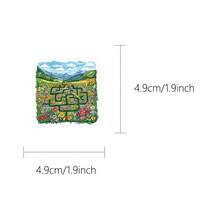 50pcs Maze Game Stickers For Notebook, Scrapbook, Planner, Luggage, Phone Case, Tablet, Skateboard, Guitar, Holiday Decoration, Self-Adhesive Sealing Stickers Scrapbook Supplies Stationery Funny Stickers Kindle - Maze Game - View 11