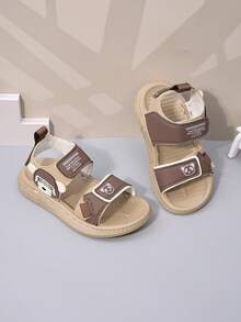 婴儿凉鞋 - 卡其色 - 查看 2