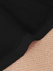 HOMEYEE Áo khoác blazer nữ tay ngắn dáng ôm eo, cài cúc và có túi, thích hợp mặc đi làm công sở, màu đen, phù hợp cho mùa xuân/hè. - màu đen - Xem 5