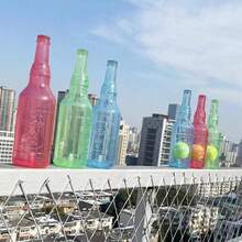 足球造型宠物狗玩具，可发出声音，适合咀嚼和训练牙齿 - 彩色 - 查看 4