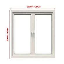 灰色磁吸式纱窗网，可自行安装，防蚊虫，隐形家用卧室磁性窗帘 - 灰色 - 查看 32