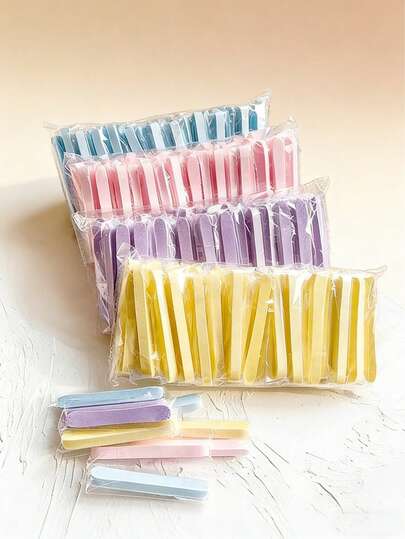 50pcs/Pack Disposable Compressed Facial Cleansing Sponges, Round Design For Face Cleaning, Easily Removes Makeup Residue, Water-Activated For Daily Cleansing & Exfoliation, Ideal For Travel