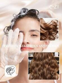 C-ZI 角蛋白洗发水，柔顺秀发，深层清洁滋养，修护干枯受损发质，200毫升/6.76液盎司 - 200ml - 查看 3