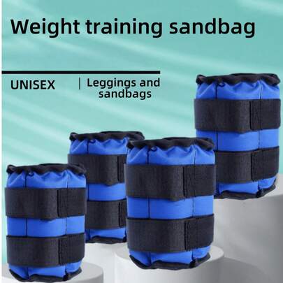 2 piezas Pesas para tobillo/muñeca, Bolsas de arena para fitness, Entrenamiento para correr y bailar, Pesas para piernas invisibles, Unisex