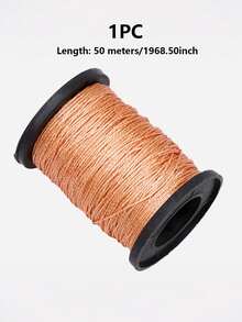 1 捲（厚度：0.7mm，長度：50/300m）尼龍強力修補縫線，適用於 DIY 皮鞋、褲子、漁網與繩編織縫製，帆布與皮革縫製，修補線，縫紉配件，手工縫製工具，製鞋線，居家縫補，包袋與鞋子修補線 - A款 - 查看 11