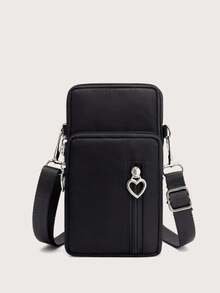 Yogodlns Túi vuông trang trí hình trái tim mini nhiều khóa kéo Ví điện thoại đeo tay cho nữ Túi đeo chéo thông thường nhẹ hiện đại cho doanh nghiệp Thẻ tín dụng Thẻ căn cước Tiền mặt Kinh doanh giản dị Ngày nhà giáo Quà tặng cho giáo viên Công việc Kinh doanh Đi lại Du lịch Ngày lễ Văn phòng Kỳ nghỉ Làm quà tặng cho phụ nữ Cho nữ Nhân viên văn phòng Túi đeo chéo trơn dưới cánh tay S Quà tặng cho giáo viên cho bạn gái Quà tặng cho phụ nữ Quà tặng trái tim Đồ dùng học tập Quà tặng cho giáo viên Quay lại trường Túi đựng iPhone Túi đựng điện thoại cho phụ nữ Ví Ví - màu đen - Xem 9