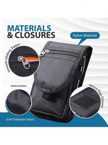 Universal Men's Phone Waist Bag/Pouch - Multicolor - View 6