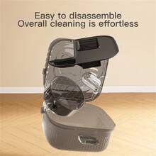 Luxury Transparent Hamster Cage, Double-Deck Large Space Gerbil Habitat, Portable Carrying Cage - Multicolor - View 6