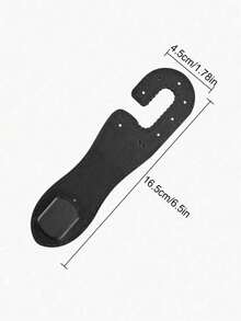 Rubber Leather Car Seat Back Hidden Metal Hooks, Suitable For All Vehicle Models - A - View 4