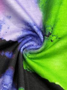 Women's Vacation Retro Gradient Print, Spaghetti Strap V-Neck Camisole, Summer Daily Vest, Graphic Tees Women, Summer Women's Camisole Vest, Summer Essential - Multicolor - View 6